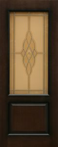 Купить дверь со стеклом | Levsa | Престиж 2 | шпон венге Стекло в Москве в интернет-магазине dveri-doors.com