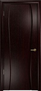 Купить ульяновскую дверь, "Арт Деко" Лиана-1 Венге Глухая в Москве в интернет-магазине dveri-doors.com