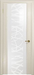 Купить спация Аква-3, шпон ясень Стекло Чиза (рисунок односторонний) в Москве в интернет-магазине dveri-doors.com