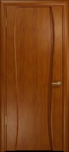 Купить ульяновскую дверь | Лиана-2 | анегри тёмное | Шпонированные двери в Москве в интернет-магазине dveri-doors.com