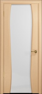 Купить ульяновские двери, "Арт Деко",Лиана-3 ,Белёный дуб , стекло белое в Москве в интернет-магазине dveri-doors.com